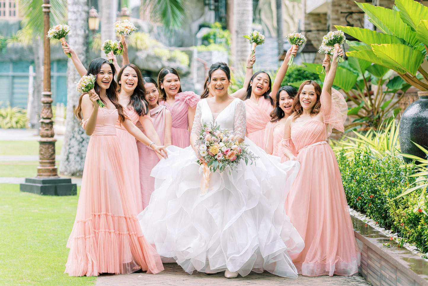 wedding entourage